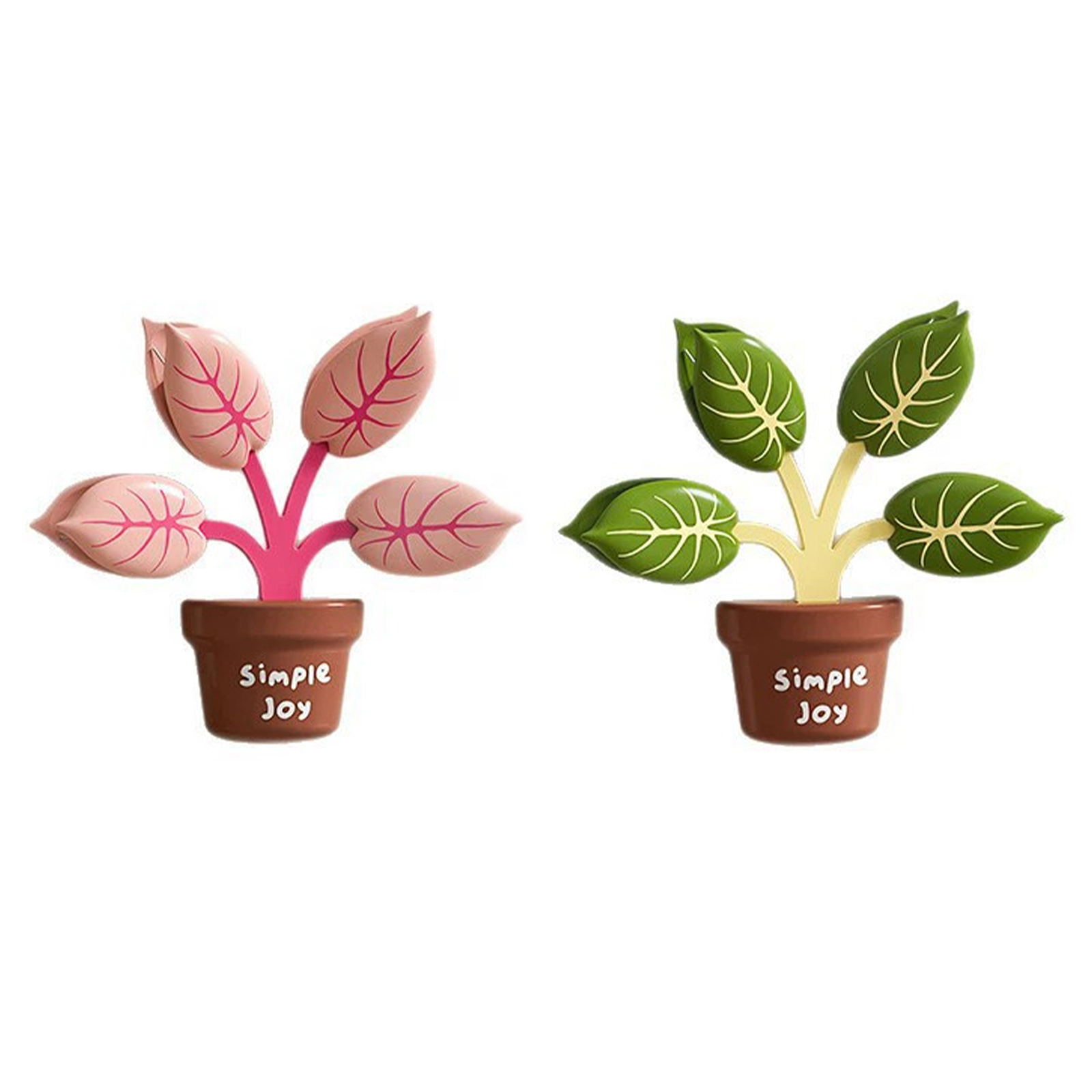 Food Snacks That Are Green - Clipes Magnéticos em Forma de Folha