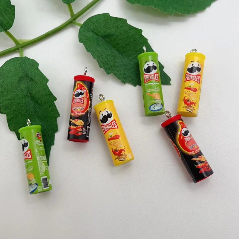 Food Snacks To Make - 10 unidades de mini pingentes de