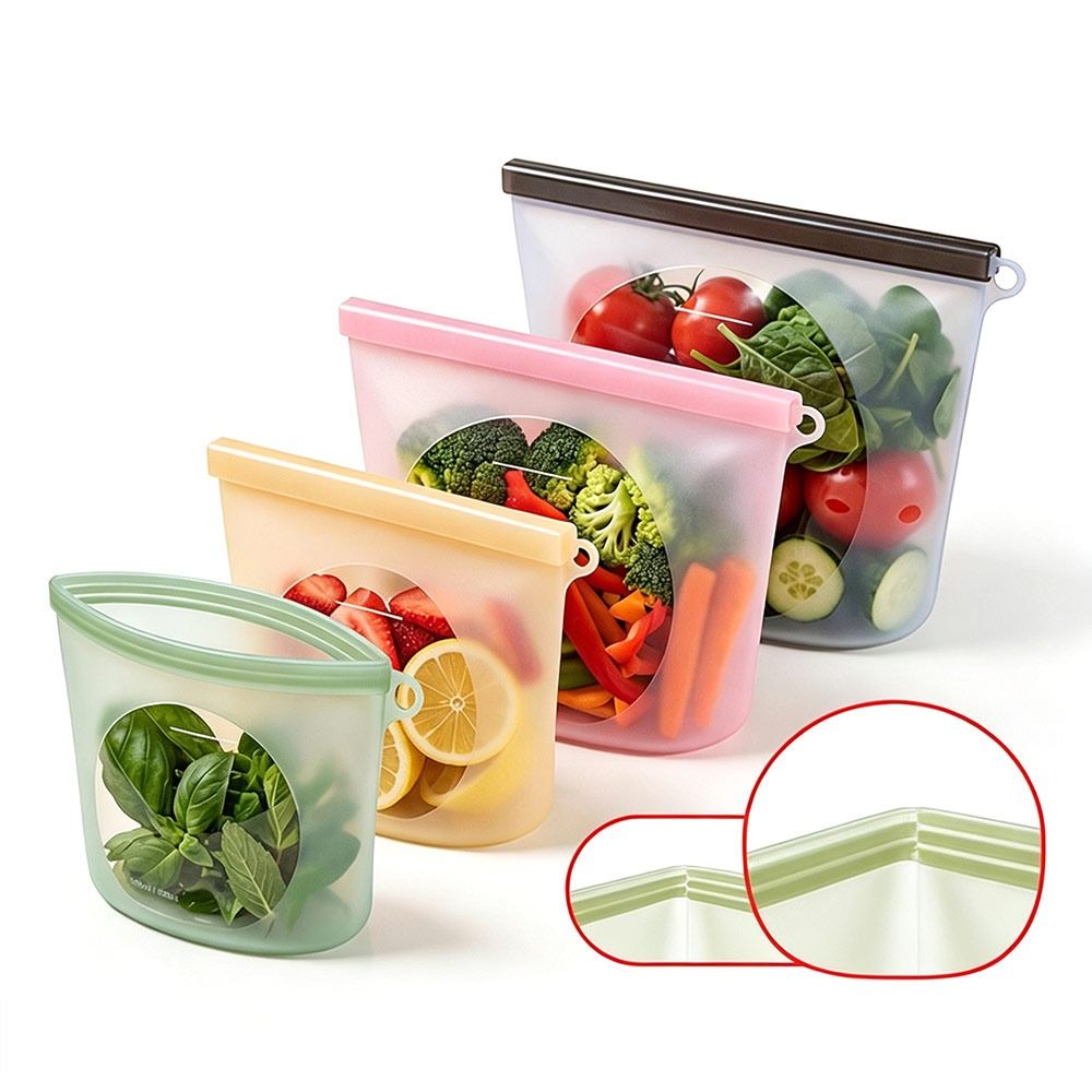 Food Z - Saco de Silicone para Conservação de