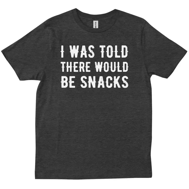 Foody Snacks - Fui avisado que haveria lanches, camiseta