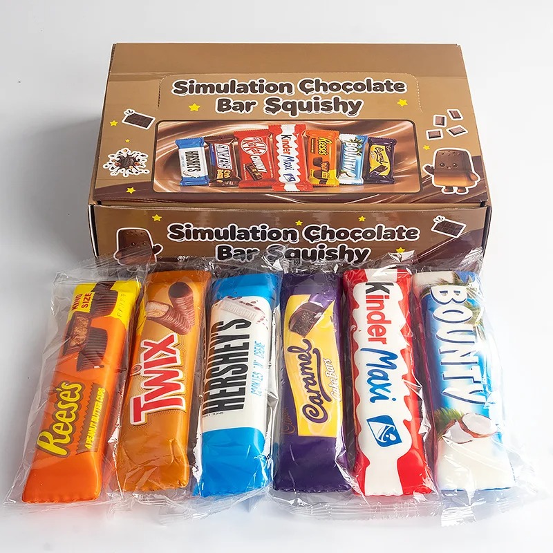Food Grocery Snacks - 1/4 Peças de Brinquedos Squishy em