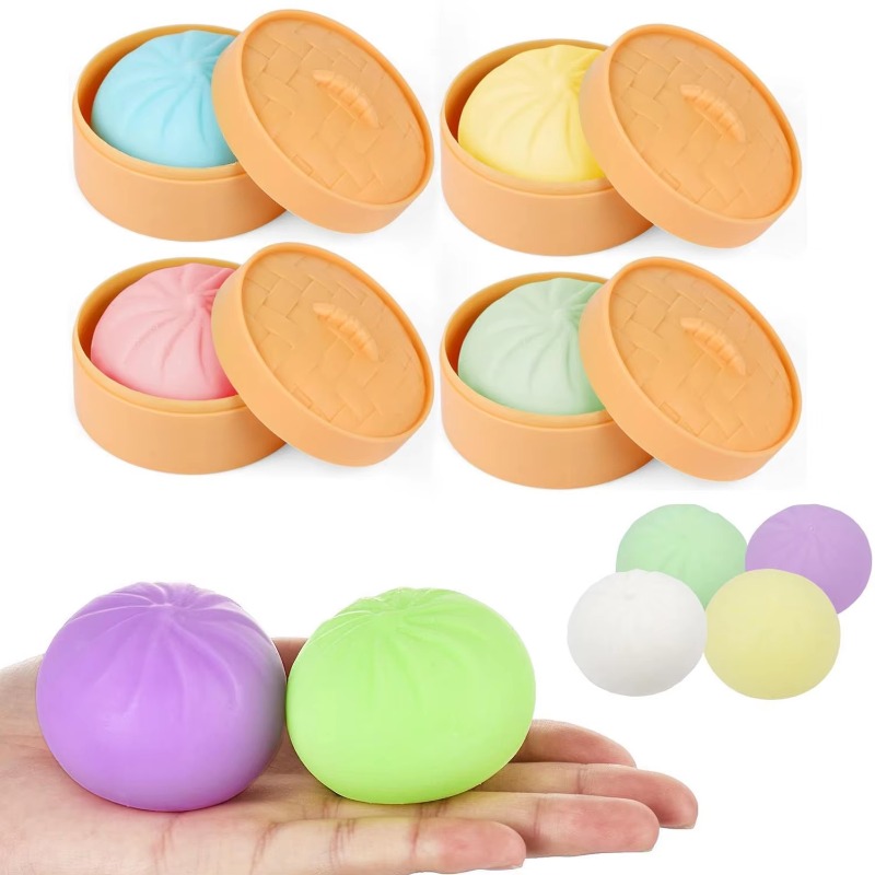 Food Grocery Snacks - Novidade: Bolinhos Coloridos Anti-stress, Brinquedos Sensoriais