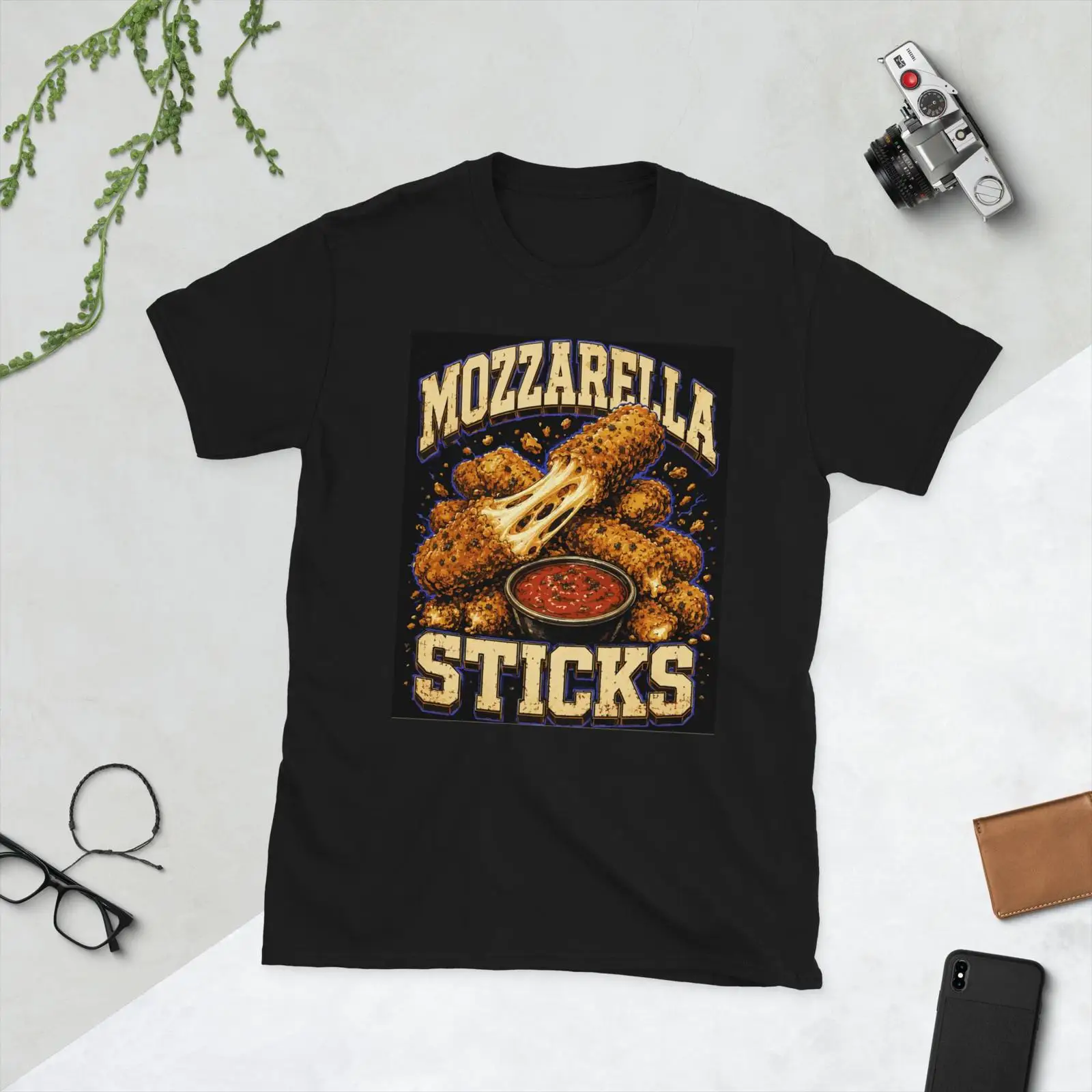 Foody Snacks - Camiseta Retrô para Amantes de Lanches,