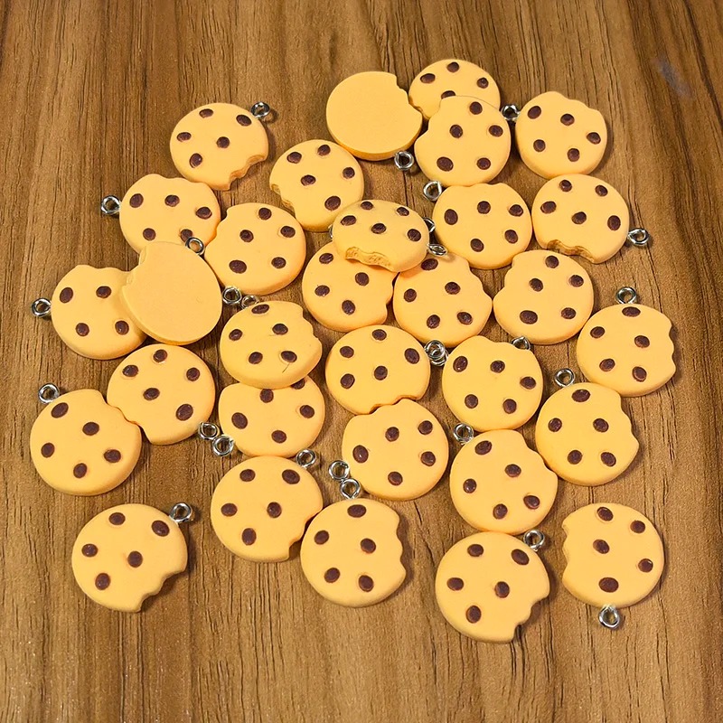 Food Snacks To Make - 10 Peças de Pingentes de Resina