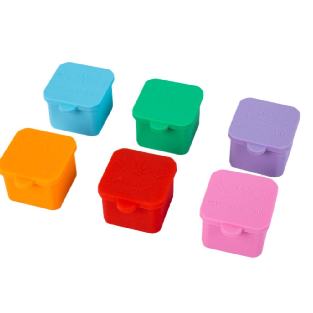 Food Snacks That Are Green - 1/3 Peças Práticas Caixas de Silicone