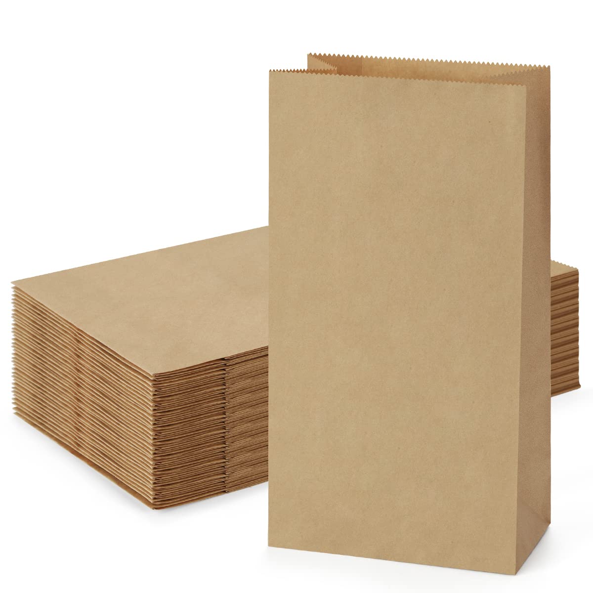 Food Grocery Snacks - 50/100 unidades de Sacos de Papel