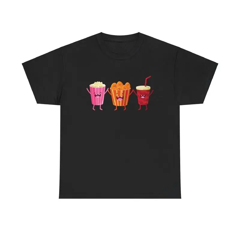Foody Snacks - Camiseta Snack Squad, foodie, pipoca, frango,