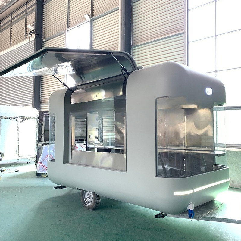 Trailer RV para Camping e Lanc - Rv Snacks & Food Zone Surat Menu avaliação e preço
