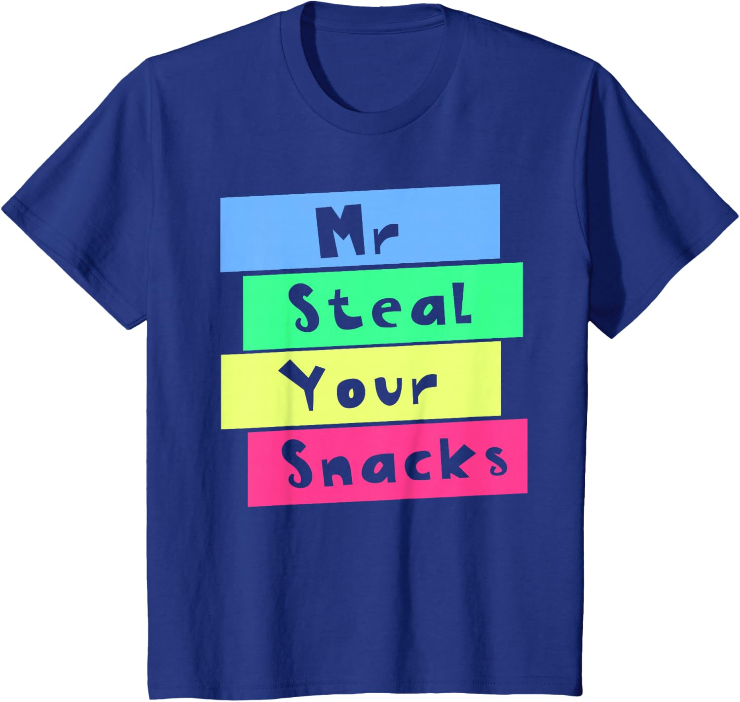 Camiseta Mr Steal Your Snacks, - Foody Snacks avaliação e preço
