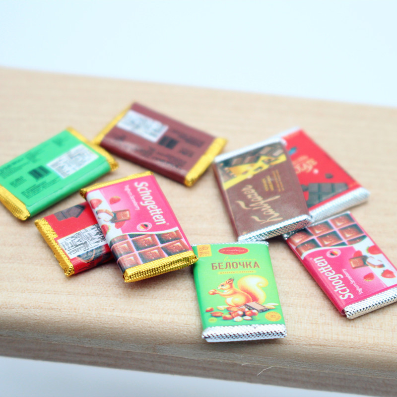 Miniature Dollhouse Mini Choco - Food Snacks Candy avaliação e preço