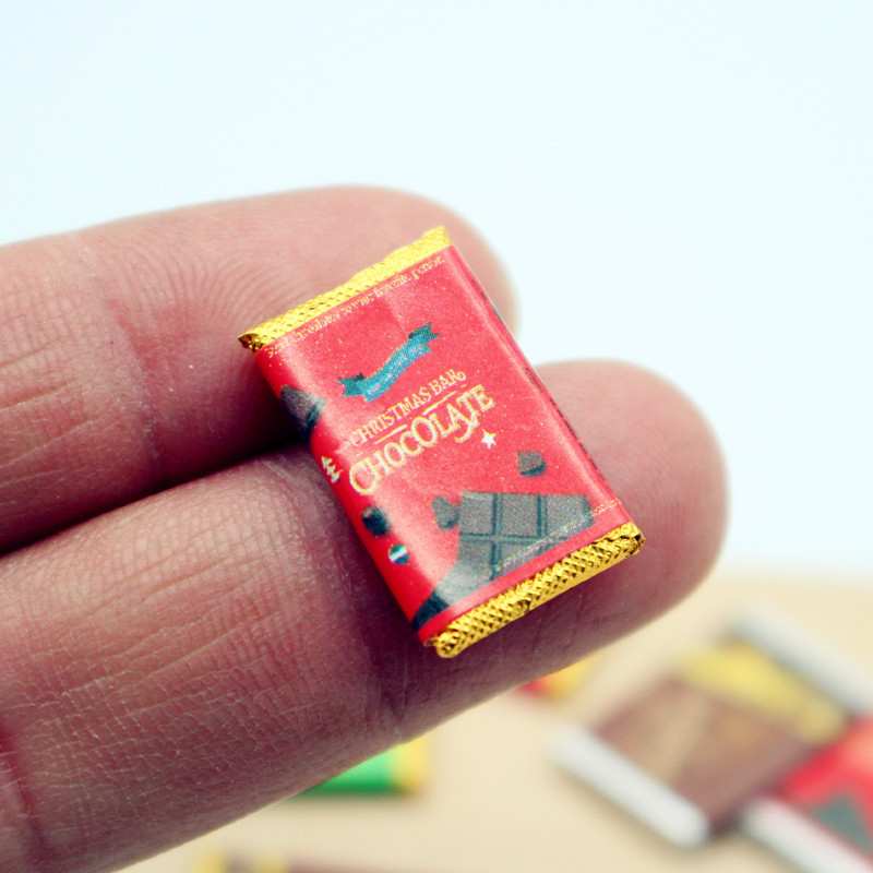 Miniature Dollhouse Mini Choco - Food Snacks Candy avaliação e preço