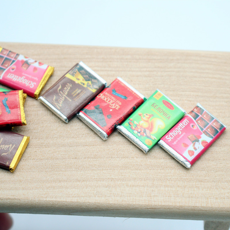 Miniature Dollhouse Mini Choco - Food Snacks Candy avaliação e preço