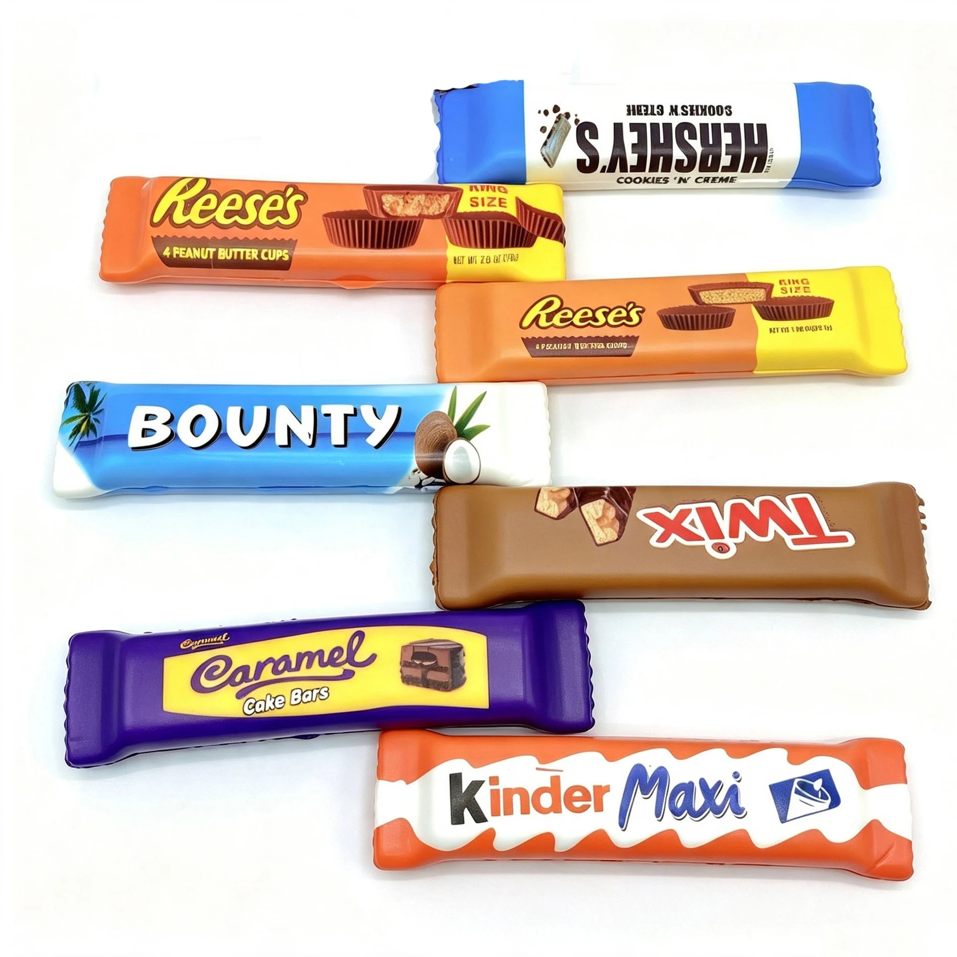 1/4 Peças de Brinquedos Squish - Food Grocery Snacks avaliação e preço