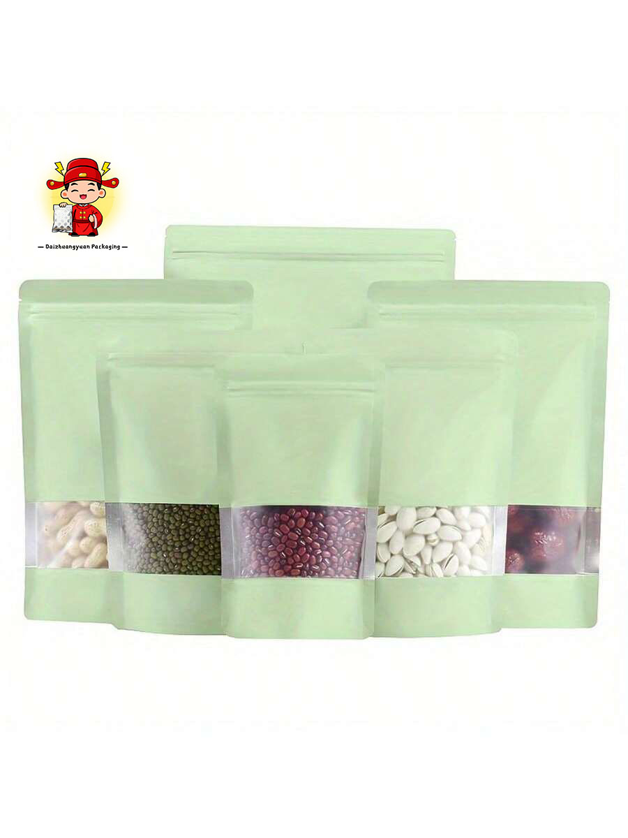 50/100 unidades de sacos verde - Food Snacks That Are Green avaliação e preço