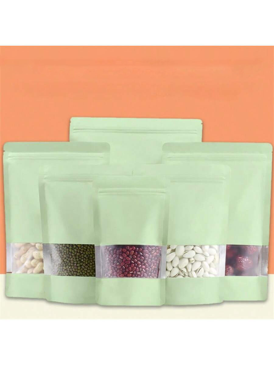 50/100 unidades de sacos verde - Food Snacks That Are Green avaliação e preço