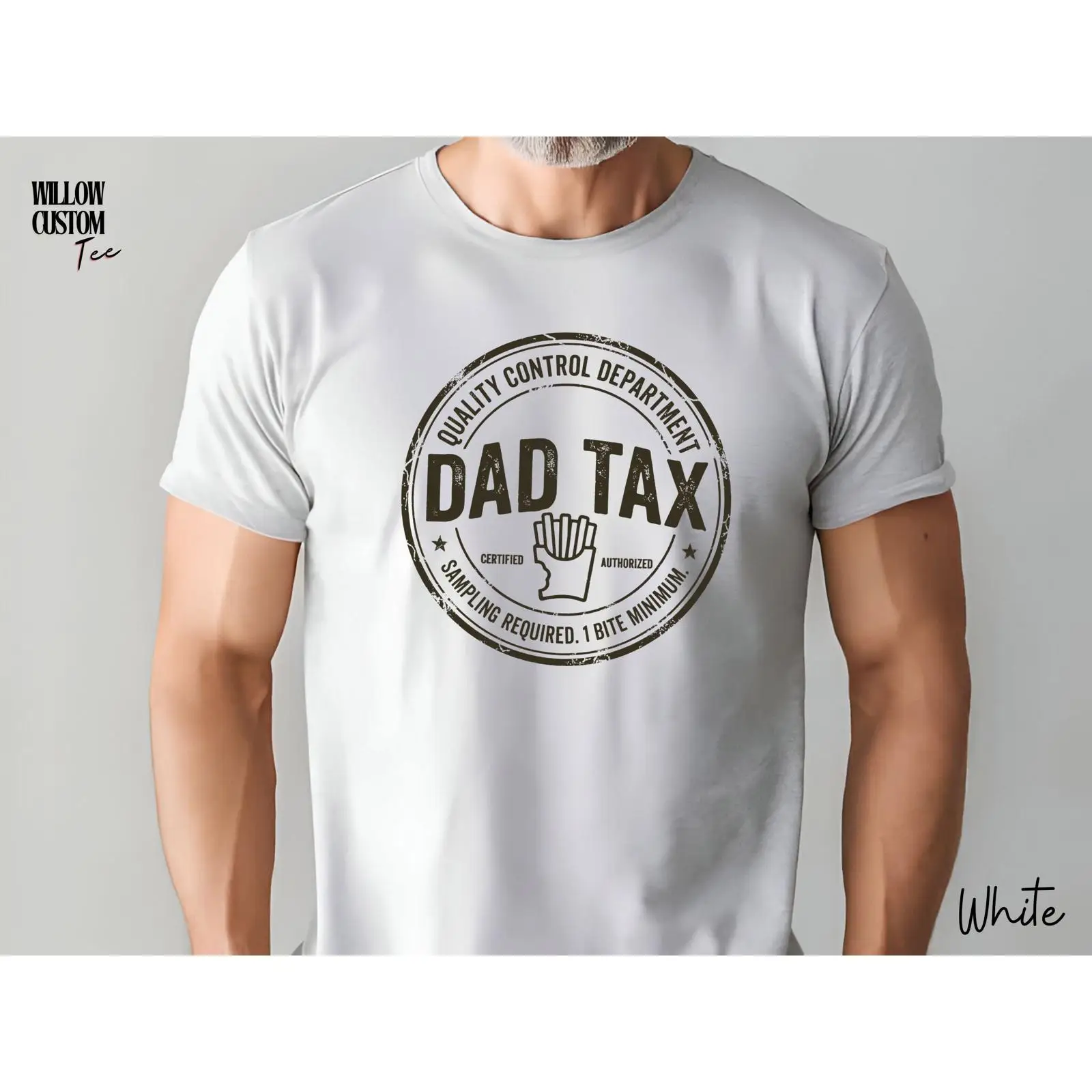 Camiseta Dad Tax Engraçada par - Foody Snacks avaliação e preço
