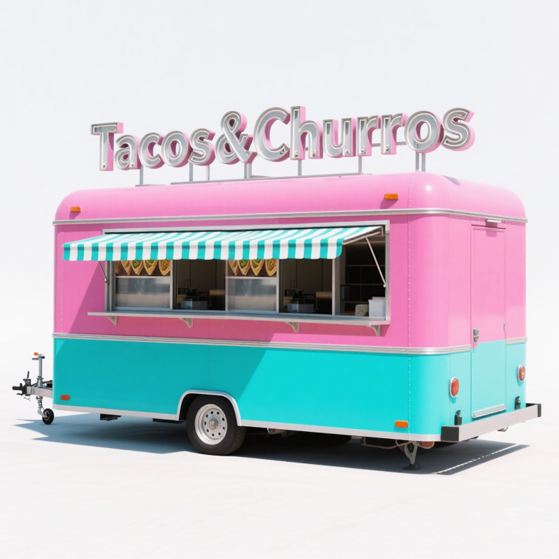 Novo Trailer Móvel para Lanche - Rv Snacks & Food Zone Surat Menu avaliação e preço