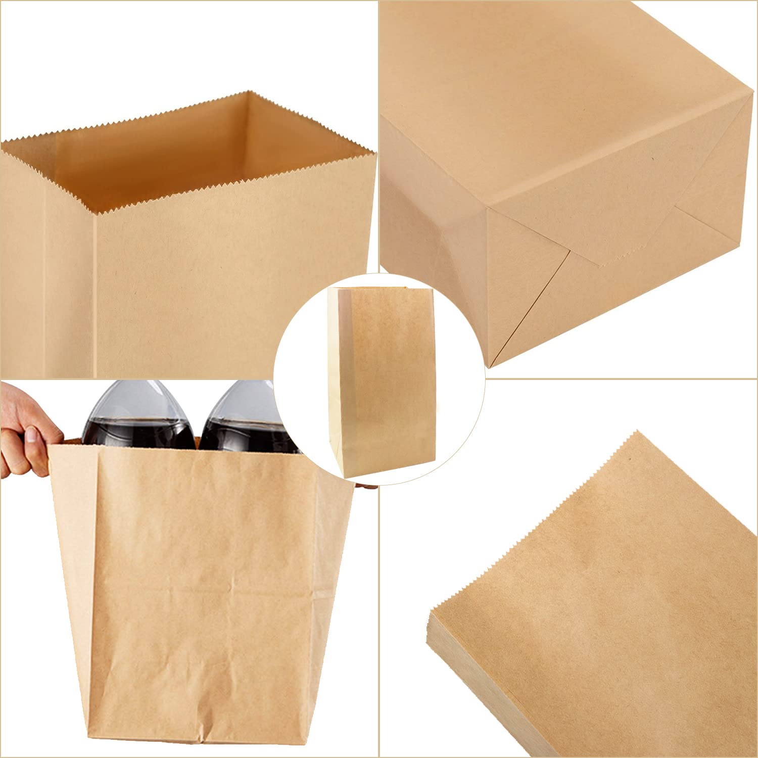 50/100 unidades de Sacos de Pa - Food Grocery Snacks avaliação e preço